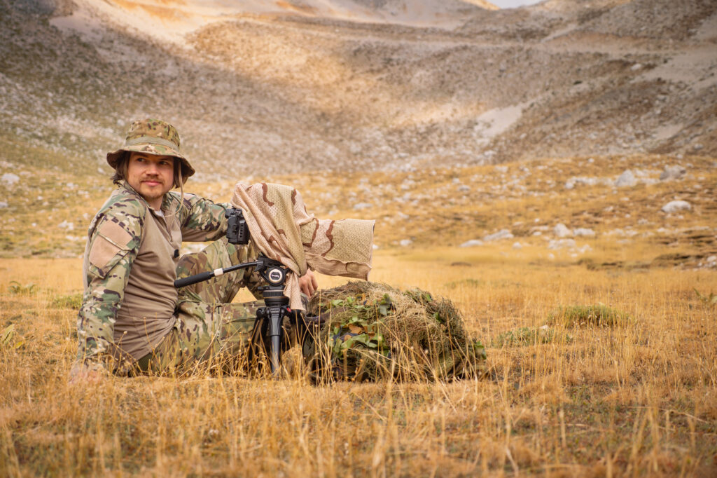 David Cebulla Wildlife Explorer Filming in Taurus Mountains