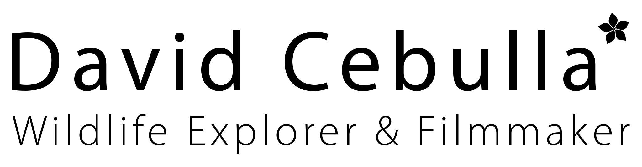 David Cebulla - Wildlife Explorer & Filmmaker